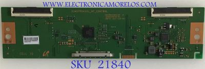 T-CON SAMSUNG / LJ94-39329K / S340YP04V01_HF_CONTROL / 39329K / PANEL CY-PK340FNLV7F / MODELO LC34J791WTNXZA FF06