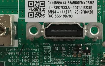 MAIN MONITOR SAMSUNG / BN94-11427R / BN4162507B / MODELO LC27F398FWNXZA - Imagen 2