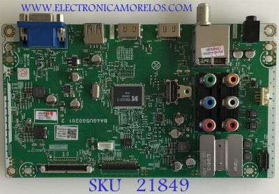 MAIN FUNAI / A4GR1MMA-001 / BA4GU5G0201 2 / A4GR1-MMA / A4GR1UH / PANEL U4DR0XH / MODELO 55ME314V/F7 DS1
