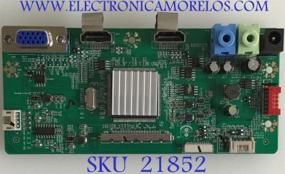 MAIN MONITOR VIEWSONIC / G2ADNDW85A0004 / V.DW85A / PANEL DW270ECF-VG / MODELO VS17210