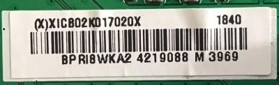 MAIN PARA TV VIZIO / NUMERO DE PARTE 756TXICB02K017 / 715G9778-M01-B00-005Y / (X)XICB02K017020X / BPRI8WKA2 / PANEL TPT550F2-PU2L02.Q REV:S02A / DISPLAY LC546PU2L02 / MODELOS D55X-G1 / D55X-G1 LTMDXWAU / D55X-G1 LTMWWUMV / D55X-G1 LTMDXWAV - Imagen 2