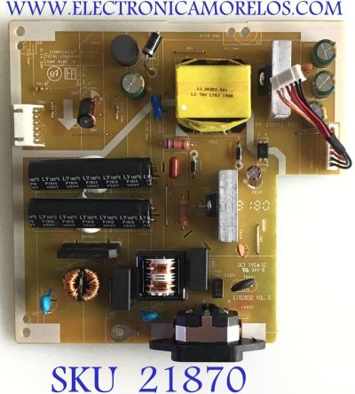 FUENTE DE MONITOR DELL / 5E2GR02003 / 4H.2GR02.A00 / 2279663 / PANEL LTM240CL08 / MODELO U2415B