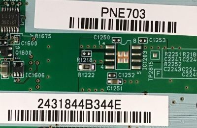 MAIN PARA MONITOR SHARP / QPWBX1197MPP1 / TGVP44-02-005-026 / 2431844B / MODELO PN-E703 - Imagen 3