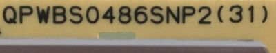 SUB FUENTE PARA MONITOR SHARP / RDENC1031MPP1 / QPWBS0486SNP2 (31) / PSD-0977 / MODELO PN-E703 - Imagen 3