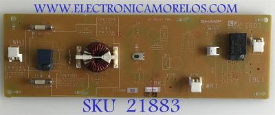AC RELAY PARA MONITOR SHARP / F1160MPE2 / F1160MP / MODELO PN-E703