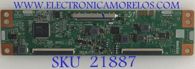 t-CON PARA TV VIZIO / NUMERO DE PARTE TACDJ4032 / TACDJ4032 / PANEL V650DJ4-D03 REV.C1 / MODELOS V655-G9 / V655-G9 LINIYB / V655-G9 LINIYBRV / V655-G9 LINIYBMV / V655-G9 LINIYBNV