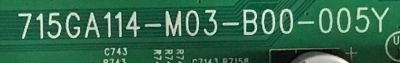 MAIN VIZIO / 905TXJSA650 / 715GA114-M03-B00-005Y  / 905TXJSA65000200CX / PANEL TPT650UA-QVN07.U REV:S900C / MODELO M658-G1 LTCWYHMV - Imagen 2