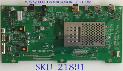 MAIN ACER / GQICB0BA029 / 715G8019-M0E-003-005Y / (Q)GQICB0BA029000Q / PANEL TPM315WQ1 -DVR01-A REV:000A / MODELO XZ321QU