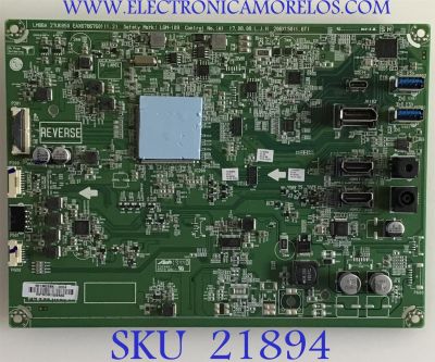 MAIN MONITOR LG / EAX67867601 / EAX67867601(1.2) / NP90R108M6 / PANEL MV270QUM-N20 / MODELO 27UK850-WB.AUSDNPN