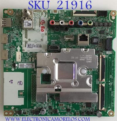 MAIN LG 4K UHD SMART TV / EBT66213404 / EAX68253604(1.0) / 65202201 / 88789304 / PANEL NC650DQG-ABGX5 / MODELO 65UM6900PUA.AUSGLKR