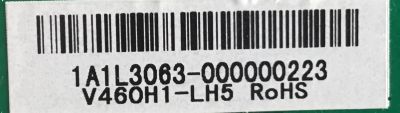 TARJETA DE CIRCUITO APEX / 1A1L3063 / PL.MS6M30.1B-1 11375 / PANEL V460H1-LH5 REV.C2 / MODELO LD4688T - Imagen 2