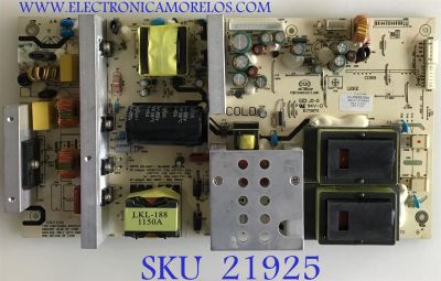 FUENTE DE PODER APEX / LK-PI400103V / CQC04001011196 / PANEL V460H1-LH5 REV.C2 / MODELO LD4688T