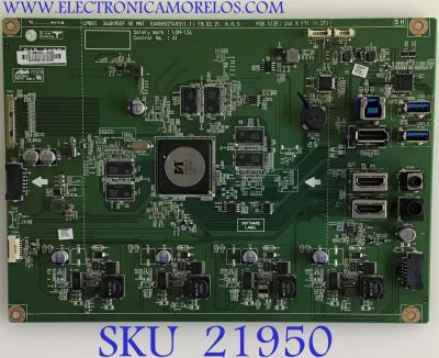 MAIN PARA MONITOR LG / EAX68027403 / EAX68027403(1.1) / 34GK950F / PANEL LM340UW5(SS)(A1) / MODELO 34GK950F-BG.AUSOMPN