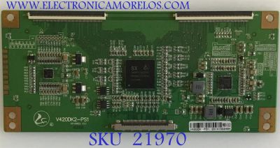 T-CON MAKENA  / RCA / V420DK1-PS1 / 20140822 V3.2 / PANEL V420DK1-QS1 / MODELOS DE416T1NNAF-YA3 / LED42C45RQ 