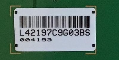 T-CON PARA MONITOR VIOTEK / LJ94-42197C / S340YP04V01_HF_CONTROL / 42197C / PANEL LSM340YP03-M04 / MODELO GNV34DB - Imagen 2
