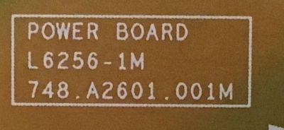 FUENTE DE PODER DELL / 748.A2601.001M / L6256-1M / PANEL LM250WQ3(SS)(A1) / MODELO U2518DT - Imagen 2