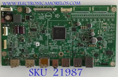 MAIN MONITOR MSI / GQJCB04X017 / 715G9718-M01-000-005T / PANEL TPM236WF1-HP02.S REV:M02B / MODELO MAG241C