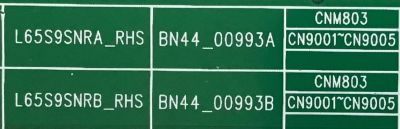 LED DRIVER SAMSUNG / BN44-00993A / L65S9SNRA_RHS / BN4400993A / PANEL CY-TR065JLLV1H / MODELO QN65Q900RBFXZA FA01 - Imagen 3