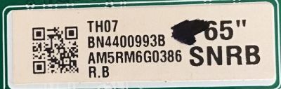 LED DRIVER SAMSUNG / BN44-00993B / L65S9SNRB_RHS / BN4400993B / PANEL CY-TR065JLLV1H / MODELO QN65Q900RBFXZA FA01 - Imagen 2