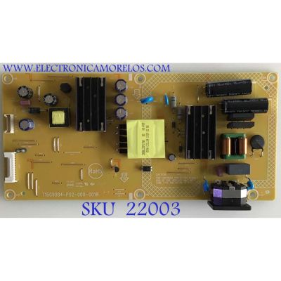 FUENTE PARA MONITOR / HL482UQD3 / 715G9084-P02-000-001R / (Q)HL482UQD3 / PANEL TPT315B5-QHBN0.K REV:A9P3G A / MODELO ET322QU