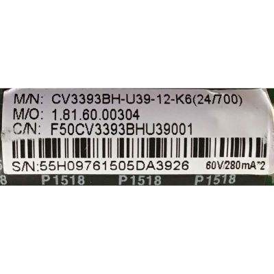 MAIN FUENTE (COMBO) APEX / 55H0976 / CV3393BH-U39 / 1.81.60.22304 /PANEL LSC400HM09-G / MODELO LE40D5 - Imagen 2