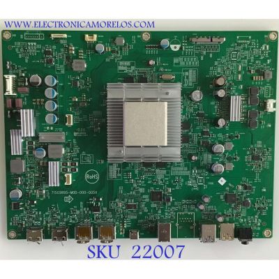 MAIN MONITOR AOC / GQJCB0A400 / 715G9895-M0D-000-005X / (Q)GQJCB0A4001020Q / PANEL TPM490YP02 REV.301B-A / MODELO AG493UCX