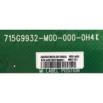 MAIN MONITOR DELL / GQICB0DL001 / 715G9932-M0D-000-0H4K / (Q)GQICB0DL001000Q / PANEL M320DVN02.0 / MODELO S3219DC - Imagen 2