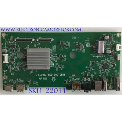 MAIN MONITOR DELL / GQICB0DL001 / 715G9932-M0D-000-0H4K / (Q)GQICB0DL001000Q / PANEL M320DVN02.0 / MODELO S3219DC