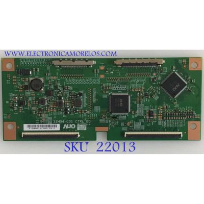 T-CON PARA MONITOR DELL / 55.32M04.C03 / 32M04-C01 CTRL BD / 5532M04C03 / PANEL M320DVN02.0 / MODELO S3219DC