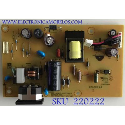 FUENTE DE MONITOR DELL / 790Q91400D00R01 / 491A012E1400H06 / PANEL MV270FHM-N40 / MODELO SE2719H