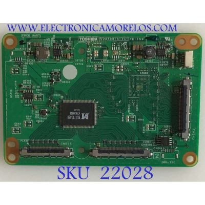 FRC TOSHIBA / 75038466 / V28A001510A1 / PE1159A-1 / PANEL LC550DUK (SG)(K2) / MODELO 55L7500U