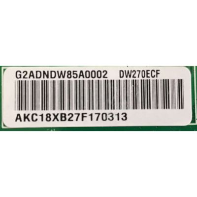 MAIN MONITOR ACER / G2ADVW85A0002 / V.DW85A / DW270ECF / PANEL DW270ECF-VG / MODELO ED273 - Imagen 2