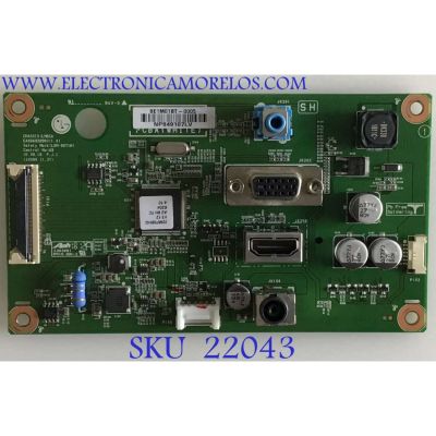 MAIN MONITOR LG / EAX66928902 / EAX66928902(1.0) / NP849107LV / PANEL LGM320EB41 / MODELO 32MP58HQ-PB.AUSEJVN