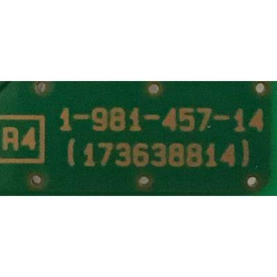 LED DRIVER SONY / 1-981-457-14 / 173638814 / PANEL YM7430HNG01 / MODELO XBR-43X800E - Imagen 2