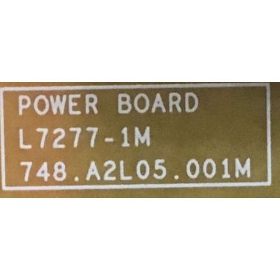 FUENTE DE MONITOR DELL / 748.A2L05.001M / L7277-1M / PANEL W270HIAP1 / MODELO U2719DT - Imagen 2