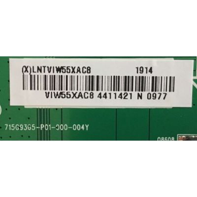 LED DRIVER PARA TV VIZIO / NUMERO DE PARTE LNTVIW55XAC8 / 715G9365-P01-000-004Y / VIW55XAC8 / (X)LNTVIW55XAC8 / PANEL TPT550U1-QVN05.U REV:S57B1Y / MODELOS V556-G1 / V556-G1 LTMWYU / V556-G1 LTCWYU / V556-G1 LTMWYULV / V556-G1 LTCWYUNV - Imagen 2