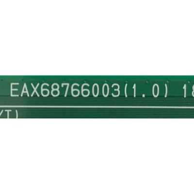 MAIN LG 4K CINEMA HDR PROCESADOR INTELIGENTE Α7 GEN2  / EBT66101701 / 65715901 / 88558402 / EAX68766003 (1.0) / PANEL HC550DQB-SLUA5-214X / MODELO 55SM9000PUA.AUSYLJR - Imagen 2