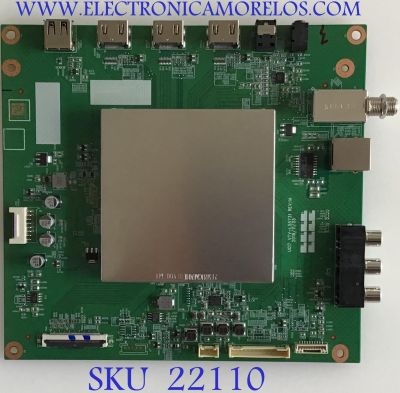 MAIN TOSHIBA / 631V0G00430 / 691V0G00430 / UCI VTV-L55731 REV:1A / 2992G / PANEL U500DU01 TW107 REV:CD1.AA / DISPLAY V500U2-T01 / MODELO 50LF711U20