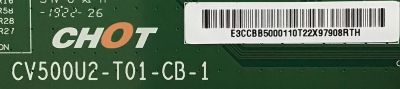T-CON PARA TV HISENSE / E3CCBB5000110T / CV500U2-T01-CB-1 / PANEL U500DU01 / TPT500B5 / DISPLAY CV500U2-T01 / MODELOS 50LF711U20 / 50LF621U21 / NS-50DF710NA21 / 50R6090G5 / 50R6E3 / 50H6570G / M507-G1 LTCHQHOV / RTRU5027-D-US / 50PFL5504 / 4T-C50DL7UR - Imagen 2