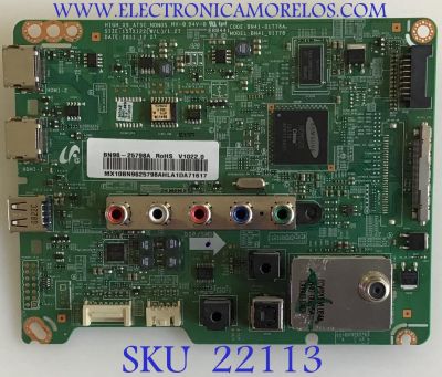 MAIN SAMSUNG / BN96-25798A / BN41-01778A / SUSTITUTAS BN94-06001A / BN94-06001D / BN96-25768A / BN96-28951A / BN96-28953A / BN94-05625H / BN94-05549C MAS SUSTITUTAS EN DESCRIPCION PANEL / CY-DE500CGMV1H / MODELO UN50EH6000FXZA NH02