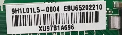 MAIN LG / EBU65202210 / EAX68253604(1.0) / PANEL NC490GG-ABGP1 / MODELO 49UM6900PUA.BUSGLJM - Imagen 2