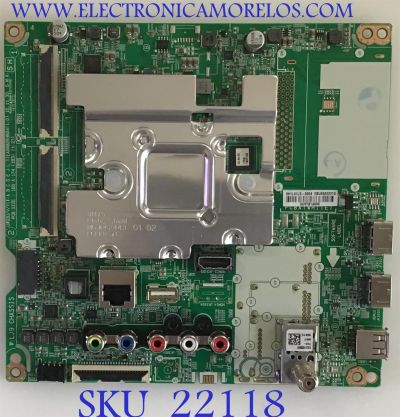 MAIN LG / EBU65202210 / EAX68253604(1.0) / PANEL NC490GG-ABGP1 / MODELO 49UM6900PUA.BUSGLJM