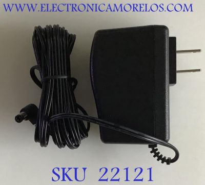 ADAPTADOR DE FUENTE DE ALIMENTACIÓN VCA -VCD / 25-2072L6 / OUTPUT:15V- 1.2A / CTI#25-2072L6 / 10.0MM / MODELO CYSD15-150120-A