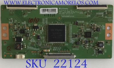 T-CON LG / 6871L-4153J / 6870C-0552B / PANEL NC430DGE-SADP2 / MODELO 43UF6400-UA.BUSYLJM