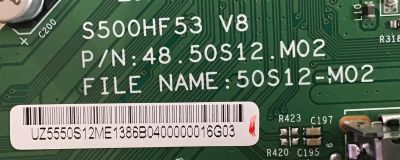 MAIN INSIGNIA / 55.50S12.ME1 / S500HF53 V8 / 48.50S12.M02 / 5550S12ME1 / MODELO NS-50D40SNA14 - Imagen 2