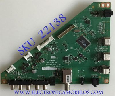 MAIN INSIGNIA / 55.50S12.ME1 / S500HF53 V8 / 48.50S12.M02 / 5550S12ME1 / MODELO NS-50D40SNA14