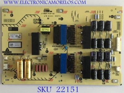 FUENTE DE PODER SONY / 1-474-720-11 / 1-474-720-12 / 1-983-413-12 / DPS-95(CH) / 147472012 / PANEL YD9S085DTU01 / T850QVF03.1 /  MODELOS XBR-85X950G / XBR-85X900F