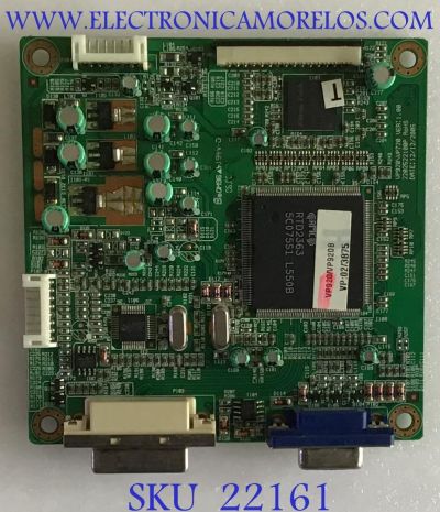 MAIN VIEWSONIC / 6201-7998907101 / 2202522100P / VP920 / VP720 / T0000-K63422-4700-02650 / MODELO VP920B