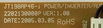 FUENTE DE PODER PARA TV VIEWSONIC / B-00004571 / 2202130000P / 6204-7998907101 / JT198AP46-1 / GDP-003 / T0000 K63424 10 02342 - Imagen 4