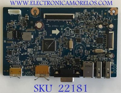 MAIN PARA MONITOR DELL / 5E37T01001 / 4H.37R01.A00 / 90121 / PANEL MV238FHM-N30 REV A00 / MODELO P2417HB
